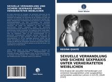 Couverture de SEXUELLE VERHANDLUNG UND SICHERE SEXPRAXIS UNTER VERHEIRATETEN WEIBLICHEN