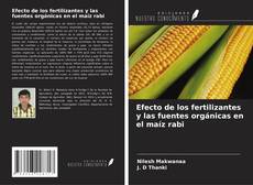 Capa do livro de Efecto de los fertilizantes y las fuentes orgánicas en el maíz rabi 