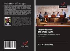 Capa do livro de Przywództwo organizacyjne 