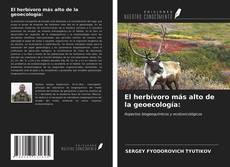 El herbívoro más alto de la geoecología: kitap kapağı