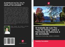 Copertina di O tratado de Lao Tzu "Tao Te Ching" sobre a harmonia da natureza e da sociedade