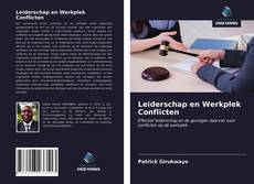 Portada del libro de Leiderschap en Werkplek Conflicten