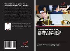 Niewykonanie kary śmierci w kongijskim prawie pozytywnym的封面