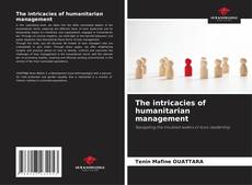 Buchcover von The intricacies of humanitarian management