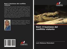 Portada del libro de Beni: Il business del conflitto violento