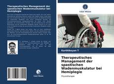 Capa do livro de Therapeutisches Management der spastischen Wadenmuskulatur bei Hemiplegie 