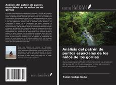 Copertina di Análisis del patrón de puntos espaciales de los nidos de los gorilas