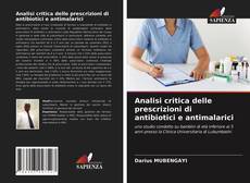 Portada del libro de Analisi critica delle prescrizioni di antibiotici e antimalarici