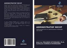 Copertina di ADMINISTRATIEF RECHT