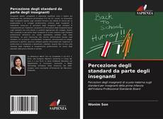 Portada del libro de Percezione degli standard da parte degli insegnanti