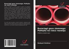 Buchcover von Rurociągi gazu ziemnego: Polityka na rzecz rozwoju