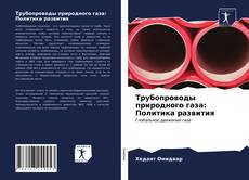 Capa do livro de Трубопроводы природного газа: Политика развития 