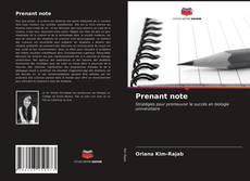 Buchcover von Prenant note