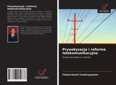 Prywatyzacja i reforma telekomunikacyjna kitap kapağı