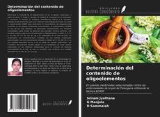 Buchcover von Determinación del contenido de oligoelementos