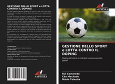 Buchcover von GESTIONE DELLO SPORT e LOTTA CONTRO IL DOPING