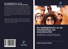 Copertina di De leeftijdsfactor en de ontwikkeling van woordenschat