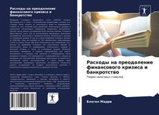 Bookcover of Расходы на преодоление финансового кризиса и банкротство