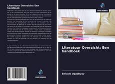 Обложка Literatuur Overzicht: Een handboek