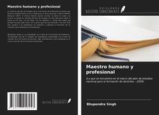 Bookcover of Maestro humano y profesional