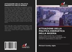 Copertina di ATTUAZIONE DELLA POLITICA ENERGETICA DELLA NIGERIA