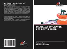 Buchcover von MATERIALI OTTURATORI PER DENTI PRIMARI