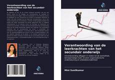 Bookcover of Verantwoording van de leerkrachten van het secundair onderwijs