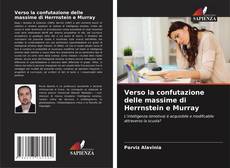 Copertina di Verso la confutazione delle massime di Herrnstein e Murray