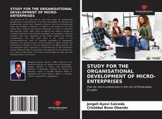 Bookcover of STUDY FOR THE ORGANISATIONAL DEVELOPMENT OF MICRO-ENTERPRISES
