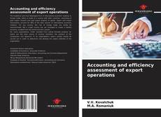 Buchcover von Accounting and efficiency assessment of export operations