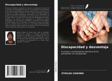 Discapacidad y desventaja kitap kapağı