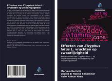 Buchcover von Effecten van Zizyphus lotus L. vruchten op zwaarlijvigheid