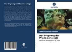 Portada del libro de Der Ursprung der Phänomenologie