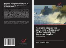 Copertina di Napięcie poznawczo-społeczne w badaniach nad przyswajaniem drugiego języka