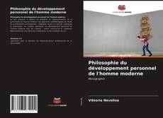 Capa do livro de Philosophie du développement personnel de l'homme moderne 