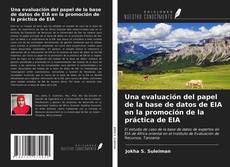 Bookcover of Una evaluación del papel de la base de datos de EIA en la promoción de la práctica de EIA