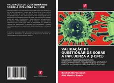 VALIDAÇÃO DE QUESTIONÁRIOS SOBRE A INFLUENZA A (H1N1) kitap kapağı