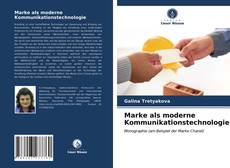 Couverture de Marke als moderne Kommunikationstechnologie