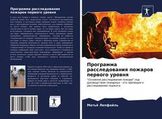 Copertina di Программа расследования пожаров первого уровня