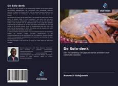 Portada del libro de De Solo-denk