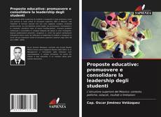 Обложка Proposte educative: promuovere e consolidare la leadership degli studenti