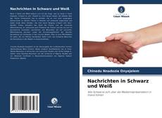 Buchcover von Nachrichten in Schwarz und Weiß