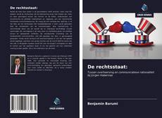 Portada del libro de De rechtsstaat: