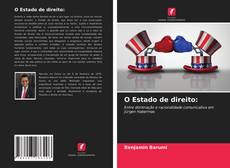 Bookcover of O Estado de direito: