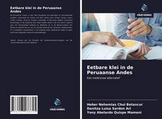 Bookcover of Eetbare klei in de Peruaanse Andes