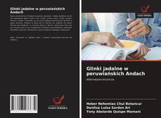 Buchcover von Glinki jadalne w peruwiańskich Andach