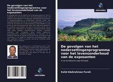 Bookcover of De gevolgen van het nederzettingenprogramma voor het levensonderhoud van de exposanten