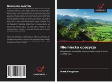 Buchcover von Niemiecka opozycja