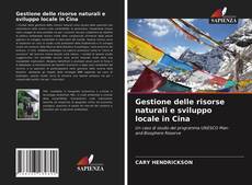 Bookcover of Gestione delle risorse naturali e sviluppo locale in Cina