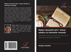 Couverture de Wpływ dynamiki płci i relacji władzy na islamskie rozwody